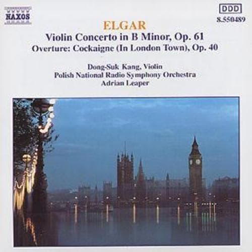 Otto Nopp : Elgar - Violin Concerto in B Minor/ Overture: Cockaigne (In Londo Pre-Owned
