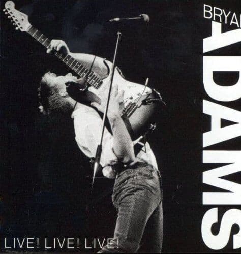 Adams Bryan : Live Live Live CD Pre-Owned
