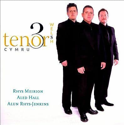 Rhys Meirion, Aled Hall, Alun Rhys-Jenkins : Tri Tenor Cymru CD (2011) Pre-Owned