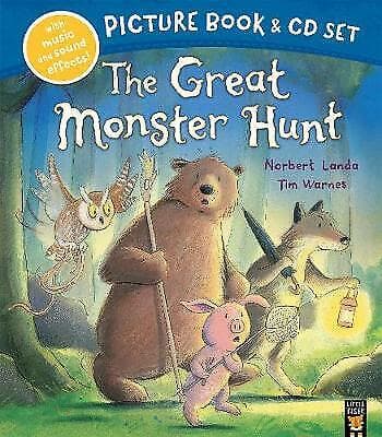 Warnes, Tim : The Great Monster Hunt Book & CD CD Pre-Owned