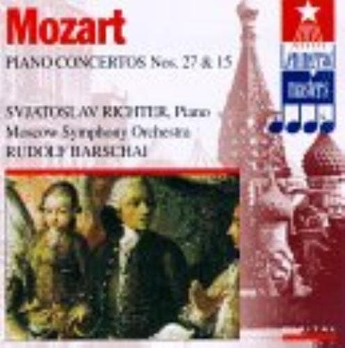 Wolfgang Amadeus Mozart : Mozart: Piano Concertos Nos 15 & 27 CD Pre-Owned