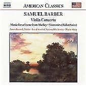 Samuel Barber : Violin Concerto/souvenirs (Alsop, Rsno, Buswell) CD (2001) Pre-Owned