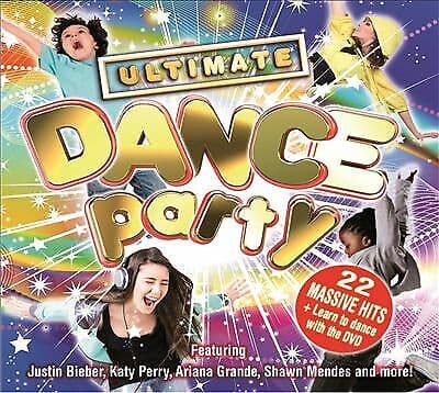 Various Artists : Ultimate Dance Party CD Album with DVD 2 discs (2016) Pre-Owned