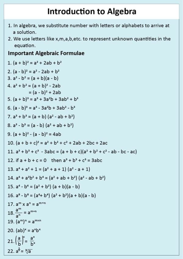 Maths Algebra NA Pre-Owned