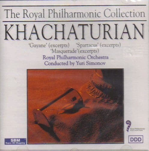 Khachaturian : Spartacus, Gayane & Masquerade - excerpt CD Pre-Owned