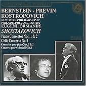 Andre Previn : Shostakovich: Piano Concertos / Cello Co CD Pre-Owned