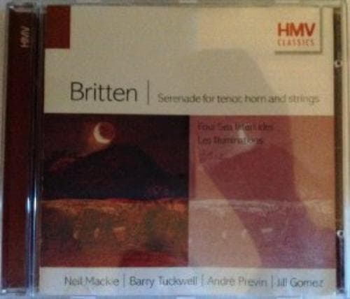Neil Mackie, Barry Tuckwell etc : Britten: Serenade for tenor, horn and st CD Pre-Owned