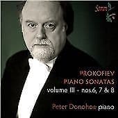 Peter Donohoe : Prokofiev: Sonatas Vol 3 CD Pre-Owned