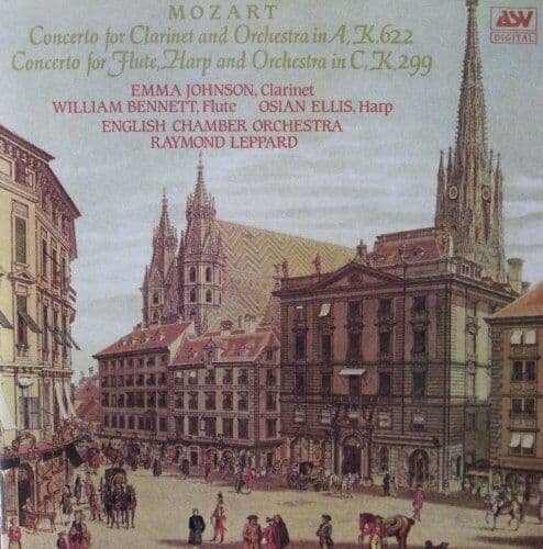 Osian Ellis : Mozart: Clarinet Flute And Harp Concerto CD Pre-Owned