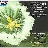 Wolfgang Amadeus Mozart : Mozart: Clarinet Concerto/Concerto for Flute & Harp Pre-Owned