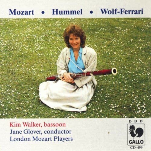 Kim Walker : Bassoon Concertos: Mozart, Wolf-Ferrari, CD Pre-Owned