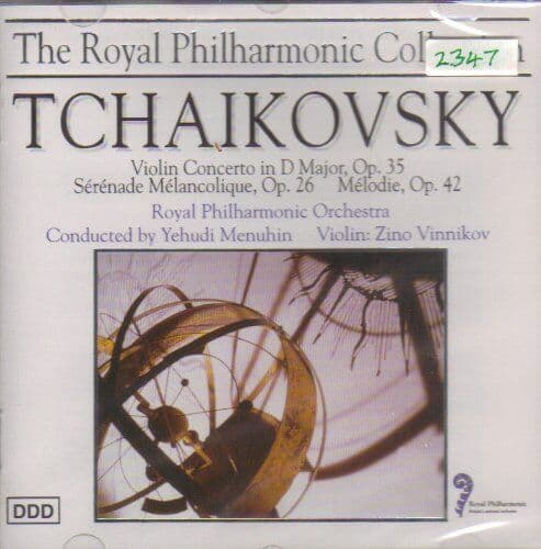 Yehudi Menuhin : Tchaikovkys Violin Concerto in D Major, CD Pre-Owned