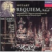 Wolfgang Amadeus Mozart : Mozart: Requiem (Wiener Philharmoniker / Solti) CD Pre-Owned