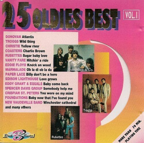 Various : 25 Oldies Best Volume1 CD Pre-Owned