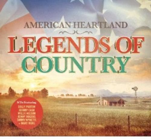 Various Artists : American Heartland: Legends of Country CD 3 discs (2014) Pre-Owned