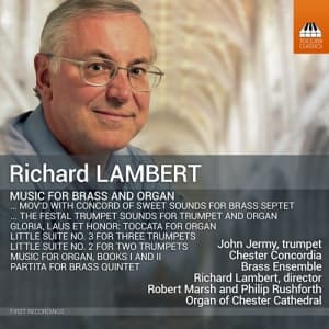 Richard Lambert - Music For Brass & Organ (CD)