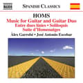 Miniatyrbild 2 av 2: Homs Joaquim - Music For Guitar And Guitar Duo (CD)