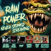 Raw Power - Never Stopped Screaming (3 Cd) (CD)