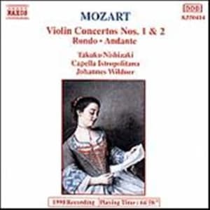Mozart W A - Violin Concertos 1 & 2 (CD)