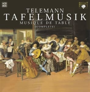 Telemann G P - Tafelmusik (Complete) (CD)