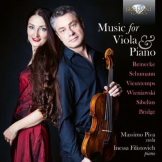 Massimo Piva Inessa Filistovich - Music For Viola & Piano By Reinecke (CD)