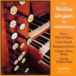 Fredrik Albertsson & Magnus Kjellso - The Willis Organ In Gothenburg (CD)