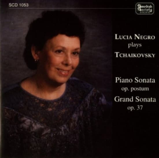 Tchaikovsky Pyotr - Lucia Negro Plays Tchaikovsky (CD)