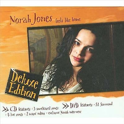 Norah Jones : Feels Like Home [deluxe Limited Edition With Bonus Dvd] CD 2 Pre-Owned