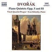 Antonin Dvor?k : Piano Quintets Opp. 5 and 81 (Klansky, Vlach Quartet Prague) Pre-Owned