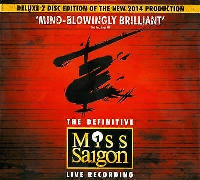 Miss Saigon CD Deluxe Album 2 discs (2014) Pre-Owned