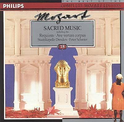 Wolfgang Amadeus Mozart : Mozart: Sacred Music - Requiem & Ave Ver CD Pre-Owned