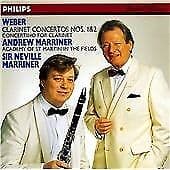 Marrin Marriner : Weber: Clarinet Concertos Nos. 1 & 2 CD Pre-Owned