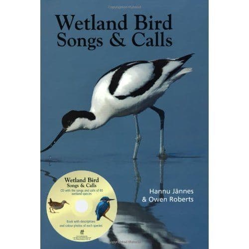 Owen Roberts : Birds Songs of Wetlands (Book & Audio CD Pre-Owned