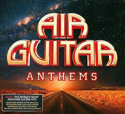 Various Artists : Air Guitar Anthems CD 3 discs (2016) Pre-Owned