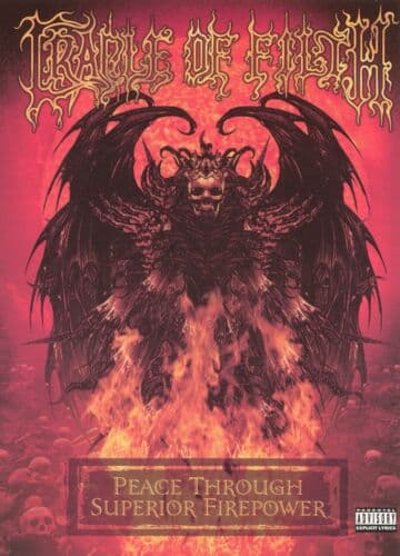 Cradle of Filth: Peace Through Superior Firepower DVD (2005) cert 15 Pre-Owned
