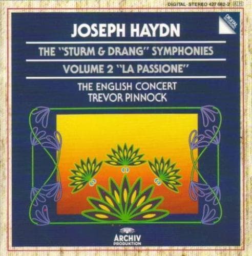 English Concert : Haydn: Sturm & Drang Symphonies, Vol 2 ( CD Pre-Owned