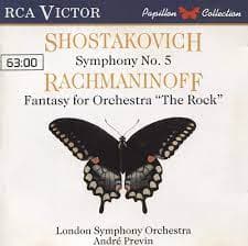 Shostakovich - Symphony 5; Rachmaninov - The Rock CD Pre-Owned