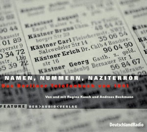 Kusch, Regina : Namen, Nummern, Naziterror, Das Berliner CD Pre-Owned