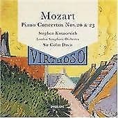 Wolfgang Amadeus Mozart : Mozart: Piano Concertos Nos 20 & 23 CD Pre-Owned