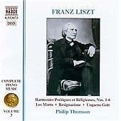 Franz Liszt : Liszt Piano Music - Vol.3 CD (1997) Pre-Owned