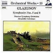 Moscow Symphony Orchestra : Symphonies Nos. 5 and 8 (Anissimov, Moscow So) CD Pre-Owned