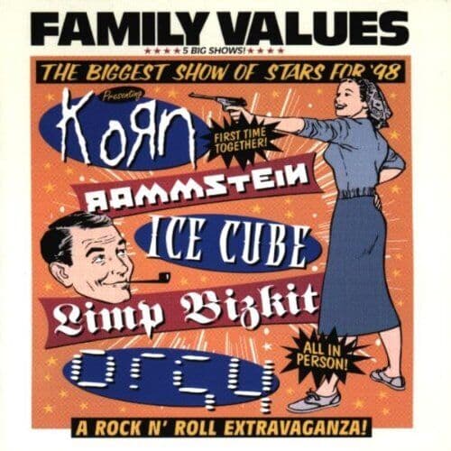 Various Artists : Family Values Tour 98 CD Pre-Owned