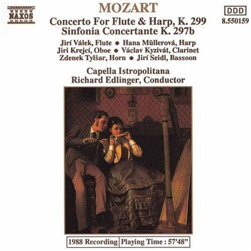 Wolfgang Amadeus Mozart : Mozart: Flute & Harp Concerto/Sinfonia Concertante Pre-Owned