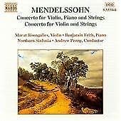 Felix Mendelssohn : Mendelssohn: Viollin/Piano Concerto CD (1998) Pre-Owned