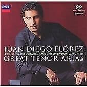 Juan Diego Florez : Great Tenor Arias [sacd/cd Hybrid] CD (2004) Pre-Owned