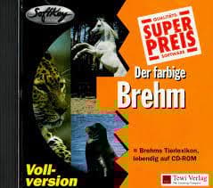 Superpreis: Der farbige Brehm. CD- ROM f?r Windows 3.1x/95. Brehms Tierlexikon, Pre-Owned