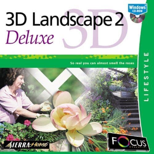 Windows Vista : 3D Landscape 2 Deluxe (CD case) VideoGames Pre-Owned