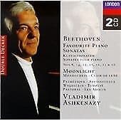 Vladimir Ashkenazy : Favourite Piano Sonatas CD 2 discs (1997) Pre-Owned