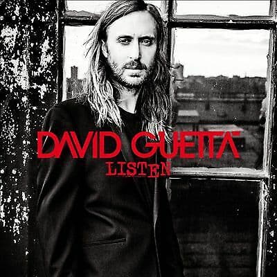 David Guetta : Listen CD Deluxe Album 2 discs (2014) Pre-Owned