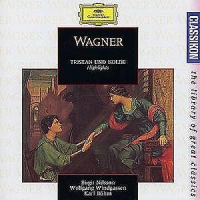 Richard Wagner : Wagner: Tristan und Isolde - Highlights (Karl Bohm) CD (1995) Pre-Owned